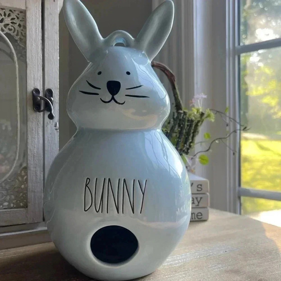 Rae Dunn Ceramic Bunny Easter Decor - Picture 2 of 3